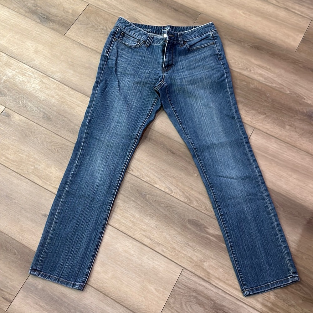Ann Taylor LOFT Size 6 “curvy straight” jeans. Two identical pair available.